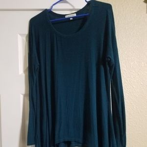 Long Sleeve Ribbed Top